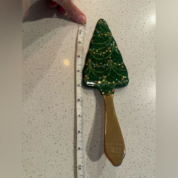 Anthropologie Evergreen Cake Knife - Picture 2 of 10
